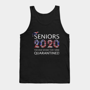 Seniors The One Where They Were Quarantined 2020 Quarantine T-Shirt T-Shirt Tank Top